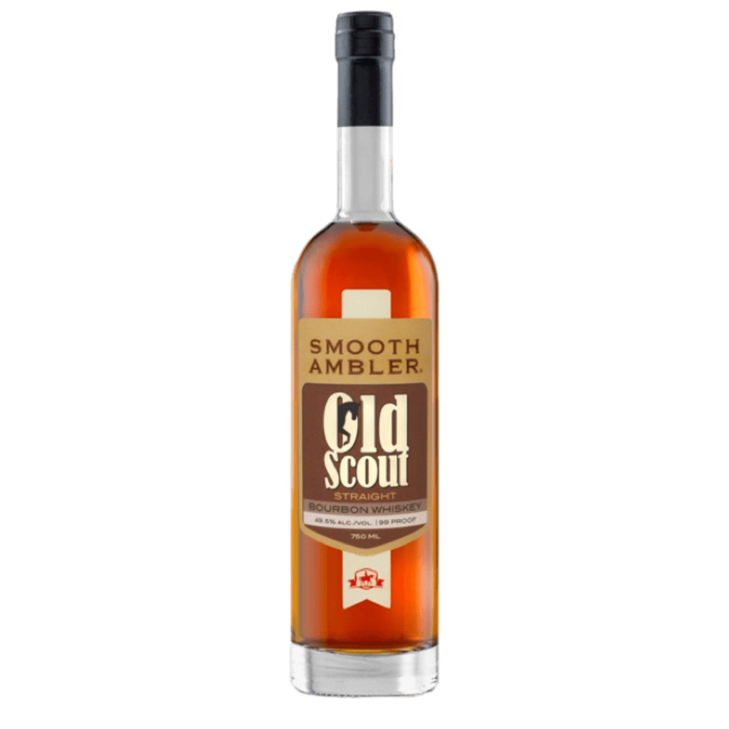 Smooth Ambler Old Scout Straight Bourbon 750ML bottle with premium American whiskey label