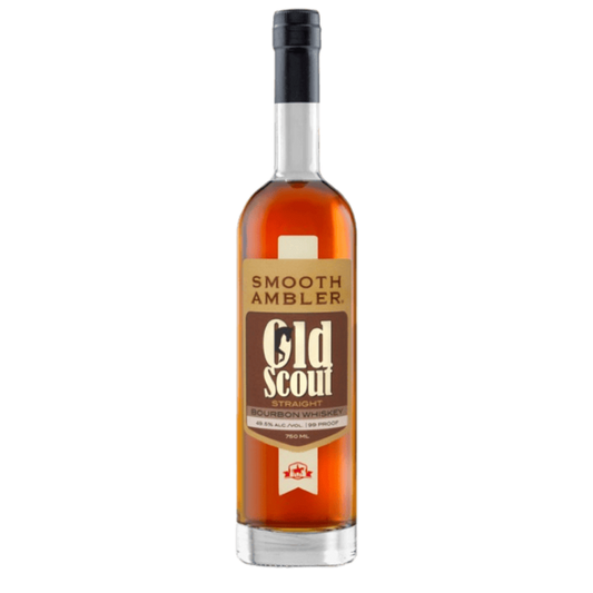 Smooth Ambler Old Scout Straight Bourbon 750ML bottle with premium American whiskey label
