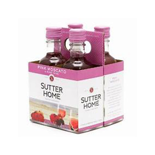 Sutter Home :Pink Moscato 4pk - 4/187ML