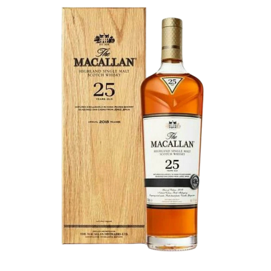 Buy The Macallan Sherry Oak 25 Year Old Single Malt Whisky 750ml | Holiday House Liquor 