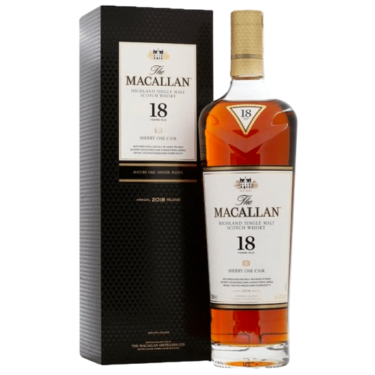 The Macallan 18 Year Old Sherry Oak - 750ML 