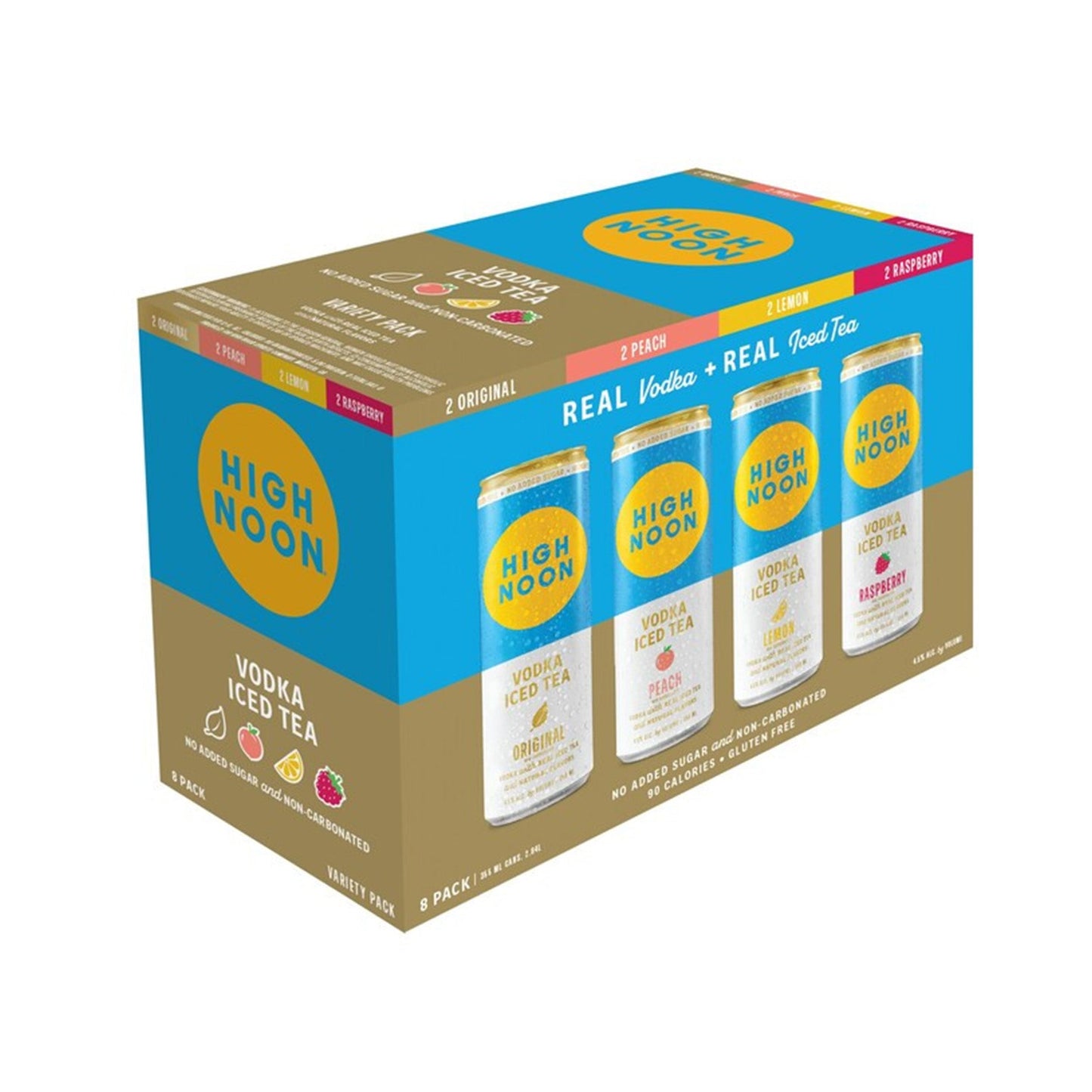 High Noon Vodka Variety Iced Tea V - 8PK