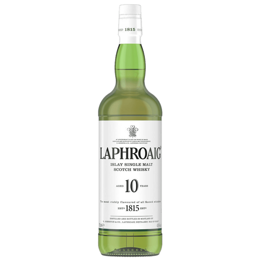 Laphroaig 10 Year Old Islay Single Malt Scotch Whisky - 750ML