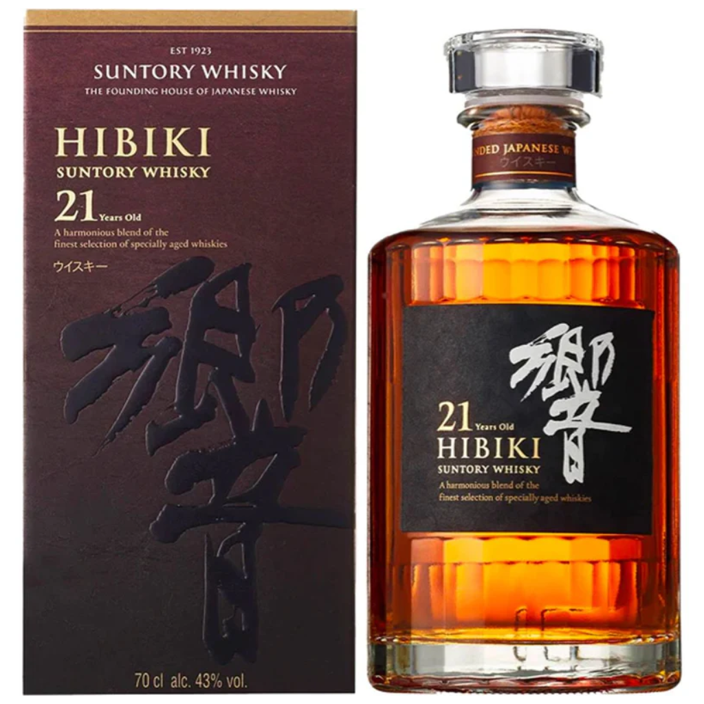 Suntory Hibiki 21 Year Old Blended Whisky, Japan- 750ML