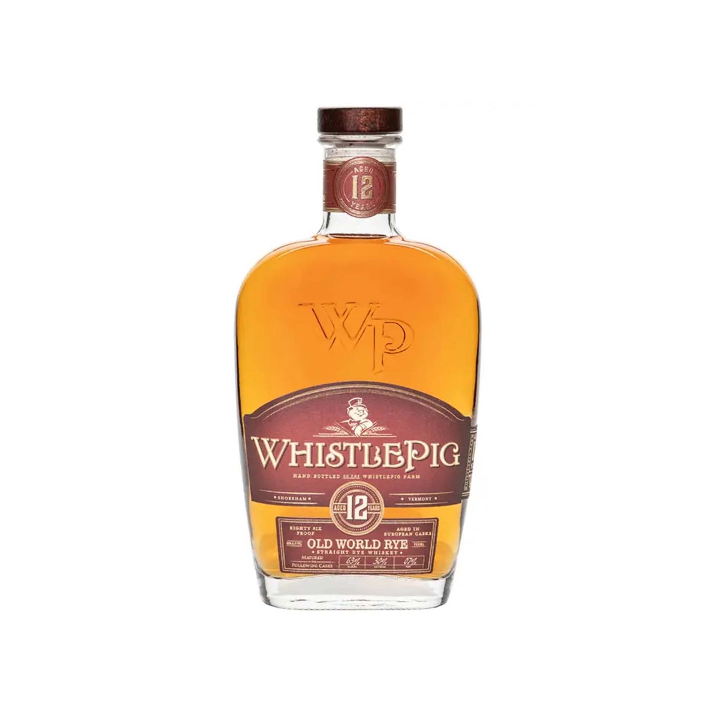 Whistlepig 12 years Old World Rye - 750ML