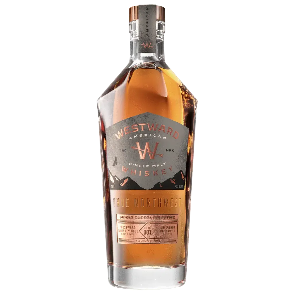 Westward American Single Malt Barrel Select 750ML bottle – premium American single malt whiskey from Oregon