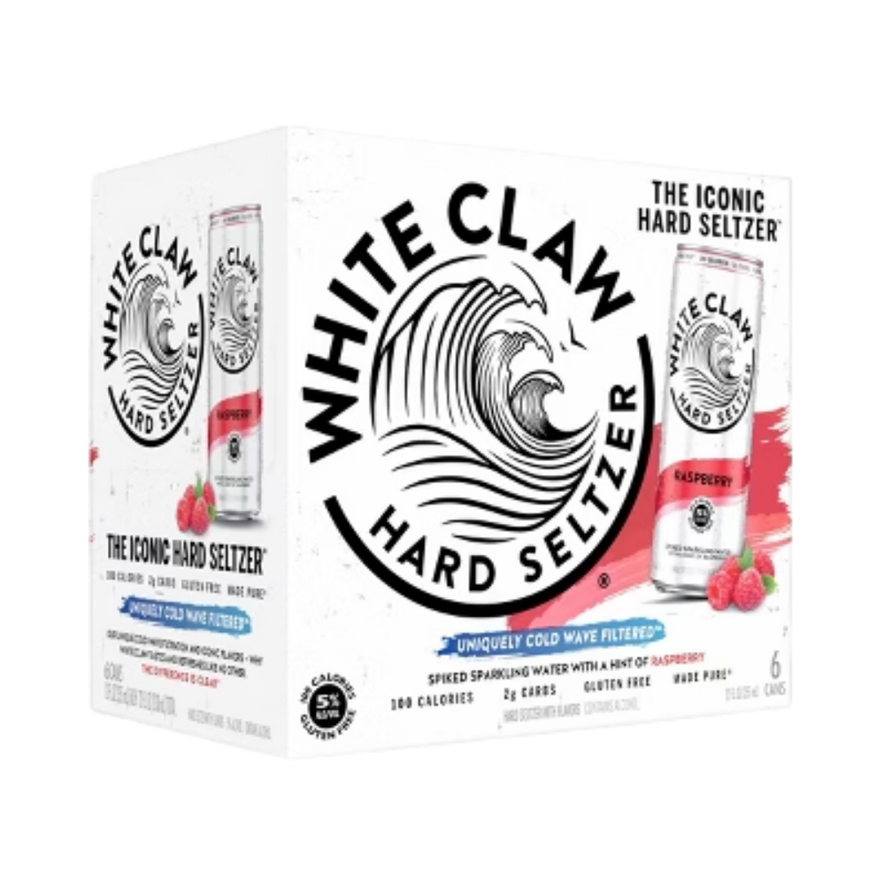 Buy White Claw Raspberry Hard Seltzer - Holiday House Liquor 