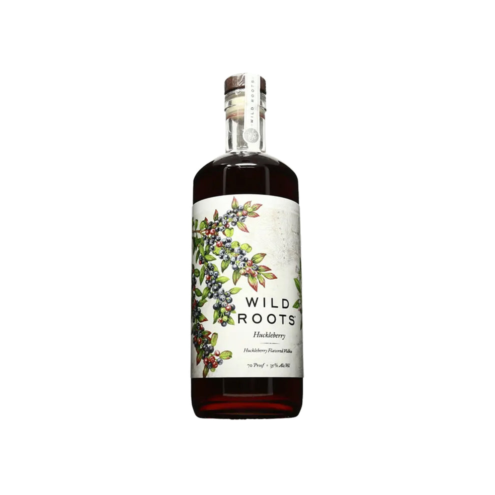 Wild Roots Huckleberry Infused Vodka - 750ML – Holiday House Liquor