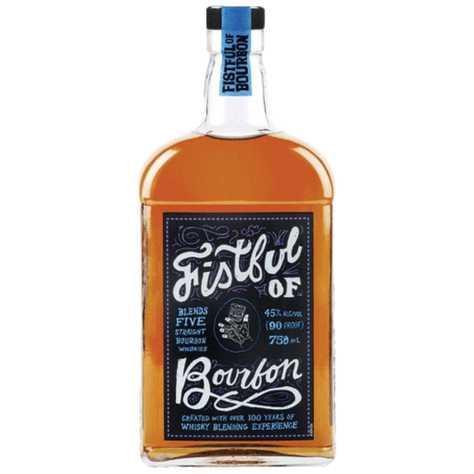 William Grant & Sons Fistful of Bourbon 750ML bottle of blended straight bourbon whiskey