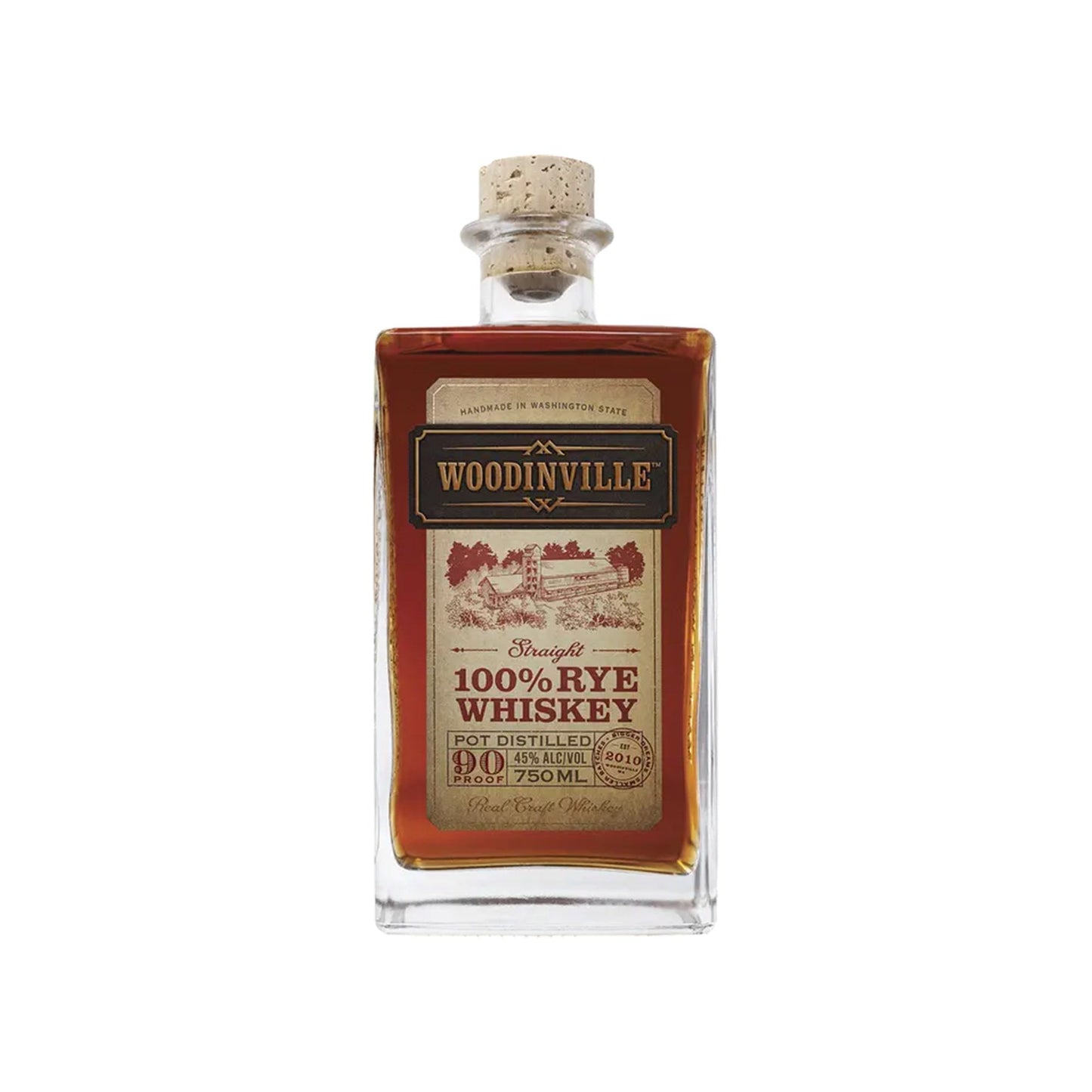 Woodinvikke 100% Rye - 750ML
