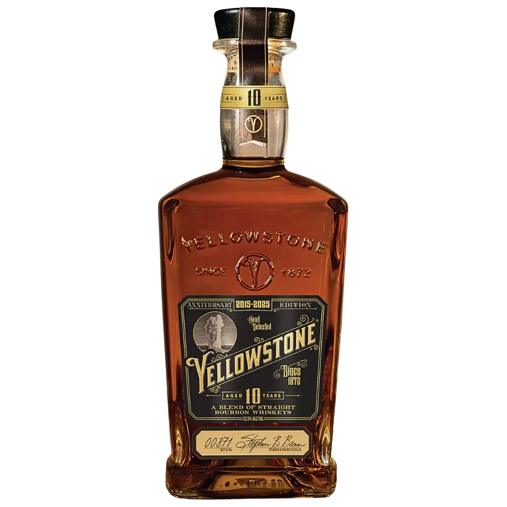 Yellowstone 10 Year Anniversary Limited Edition Bourbon 2025 Release | Rare 10-Year Bourbon