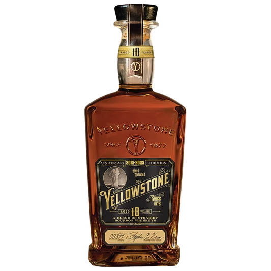 Yellowstone 10 Year Anniversary Limited Edition Bourbon 2025 Release | Rare 10-Year Bourbon