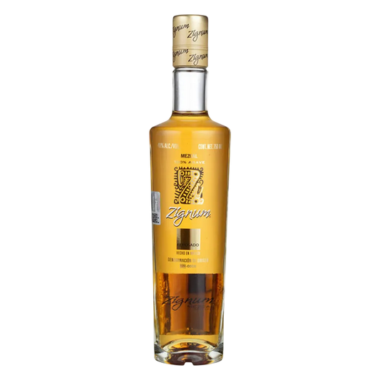 Zignum Mezcal Reposado Tequila 750ML premium Mexican reposado mezcal bottle