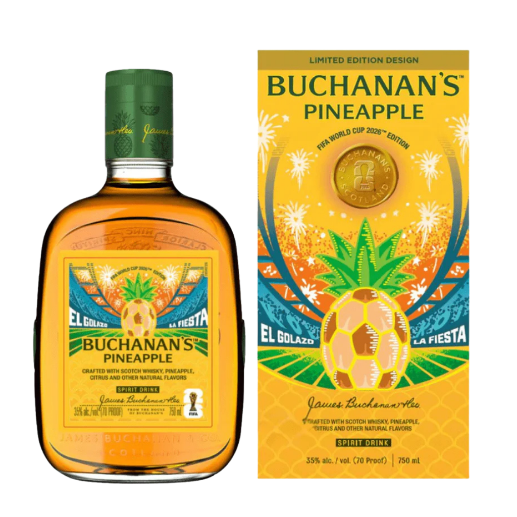 Buy Buchanan's DeLuxe Pineapple FIFA World Cup 2026 Limited Edition whisky - Online Holiday House Liquor 