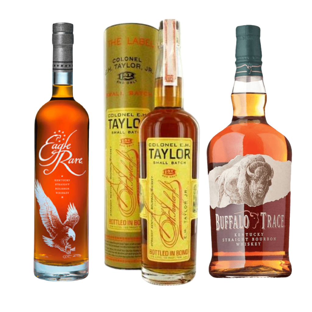 Buy Colonel E.H. Taylor Small Batch Buffalo Trace Eagle Rare bourbon bundle Holiday House Liquor 