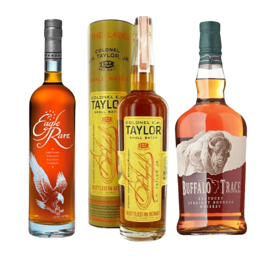 Buy Colonel E.H. Taylor Small Batch Buffalo Trace Eagle Rare bourbon bundle Holiday House Liquor 
