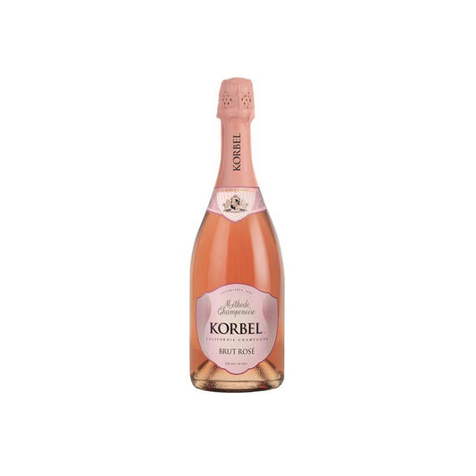 Korbell Brut Rose:Champagne - 750ML