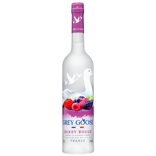 Buy Grey Goose Berry Rouge flavored vodka with red berry infusion made in France Holiday House 