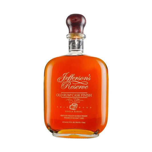 Jeffersons Reserve Old Rum Cask Finish Twin Wood Bourbon - 750ML