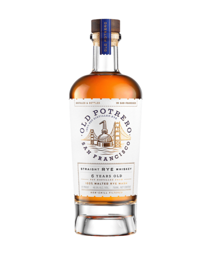 Old Potrero Toasted Barrel 6 Year Old Straight Rye Whiskey, San Francisco, USA 750 ML