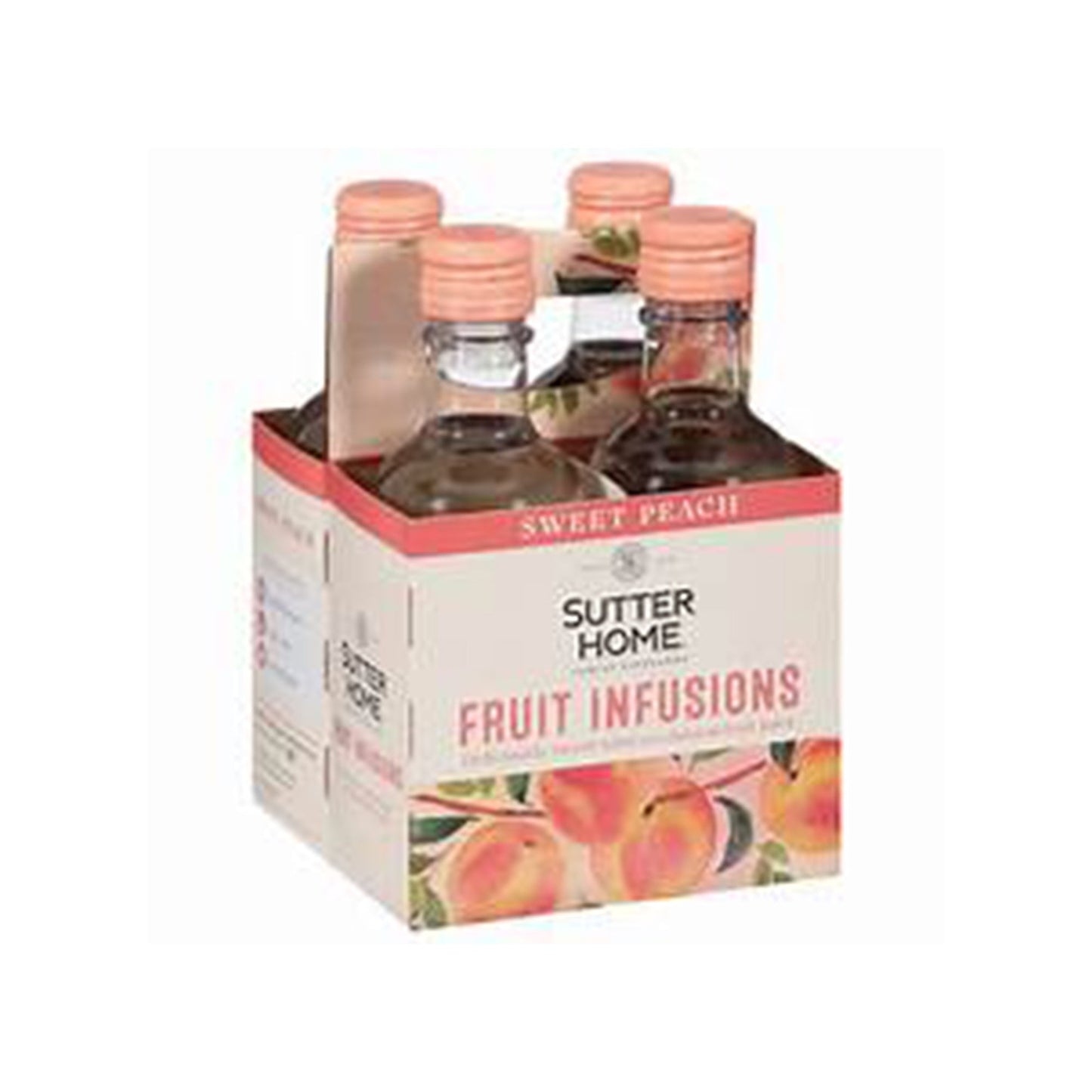 Sh Fruit Infusion Sweet Peach 4pk - 4/187ML