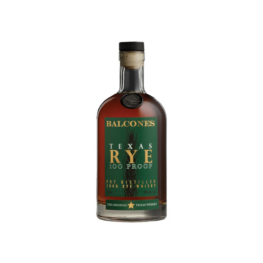 Balcones Texas Rye Pot Whiskey 100 Proof - 750ML