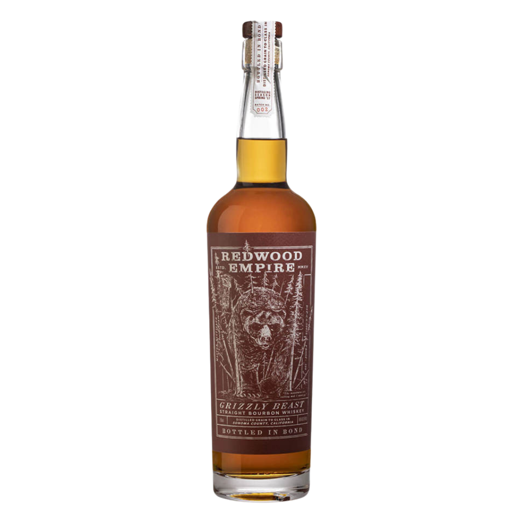 Buy Redwood Empire Grizzly Beast Bourbon Bottled In Bond Holiday House Liquor 
