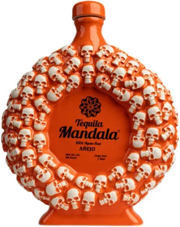 Mandala Limited Edition Ceramic Dia de los Muertos Anejo Tequila 2024 - 750ML