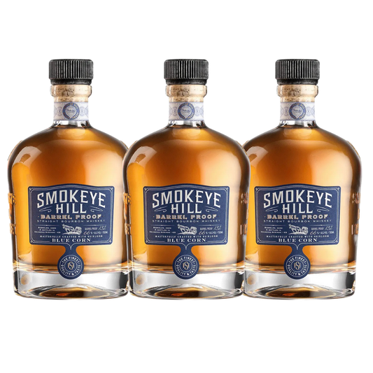 Buy Smokeye Hill Barrel Proof 5 Year Straight Bourbon Whiskey 3 bottle bundle