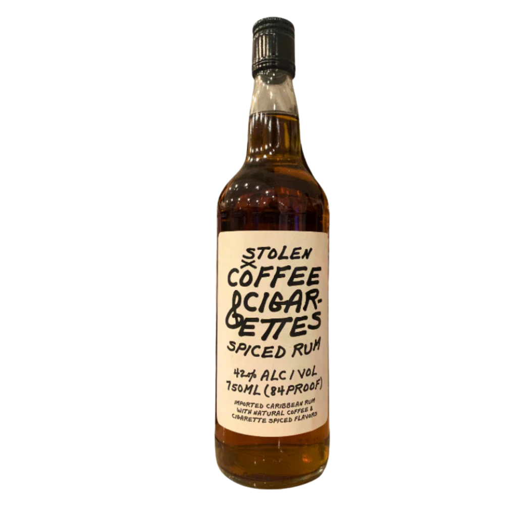 Buy Stolen Coffee & Cigarettes Spiced Rum Holiday House Liquor
