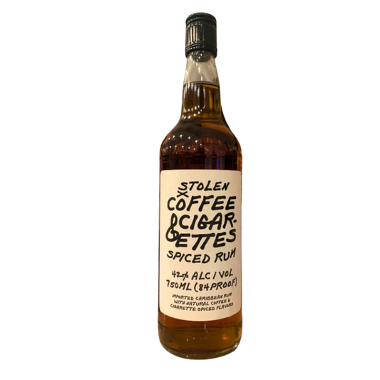 Buy Stolen Coffee & Cigarettes Spiced Rum Holiday House Liquor
