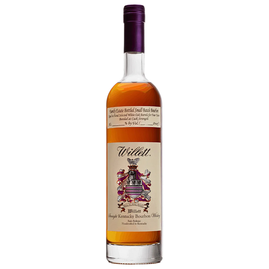 Buy Willett Family Estate Small Batch Cask Strength Bourbon 128.6 Proof Holiday house Liquor 