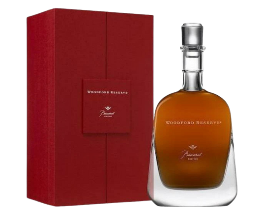 Woodford Reserve Baccarat Edition Bourbon Whiskey luxury crystal decanter